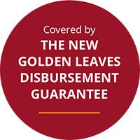Guarantee logo Golden Leaves Funeral Plans