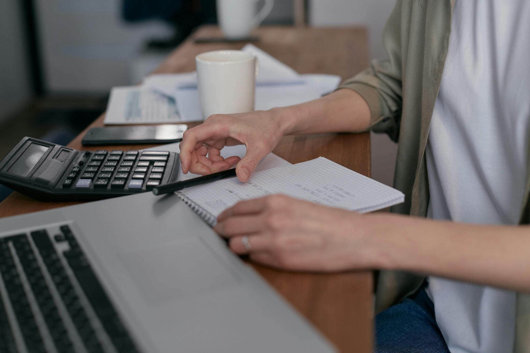 Man Working at Computer